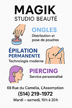 Voici quelques services que nous offrons et nous offrons des cours personalisé a prix WOW !!