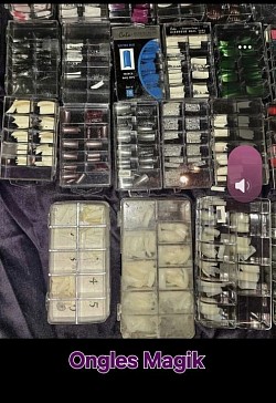 Ongles fantaisie paquets de 500 ou 120